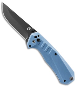 Gerber Haul Spring Assisted Knife Blue Polymer (3.1" Black)