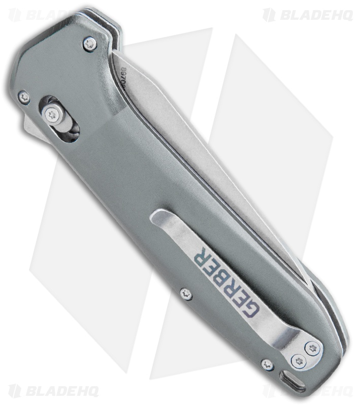 Gerber Highbrow Assisted Opening Knife  Aluminum (3.3" SW Serr) 30-001638