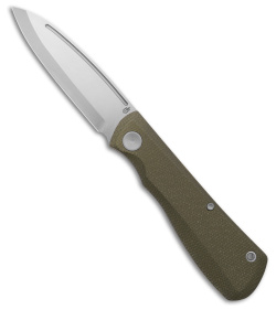 Gerber Mansfield Slip Joint Knife Olive Micarta (3.1&quot; Satin)  | 190799