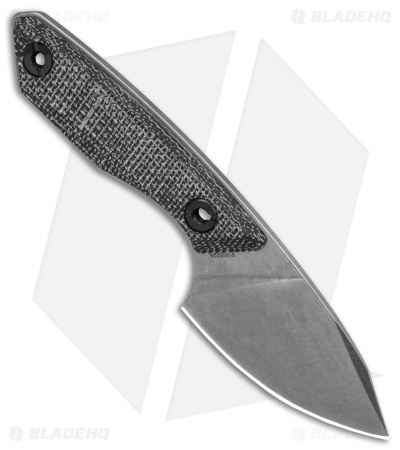Gerber Stowe Fixed Blade Knife Black Micarta (2.5" Stone Wash)