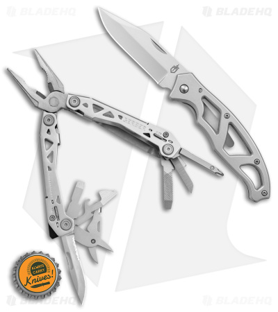 Gerber Suspension NXT Multi-Tool + Mini Paraframe Knife Combo Pack 31-003853