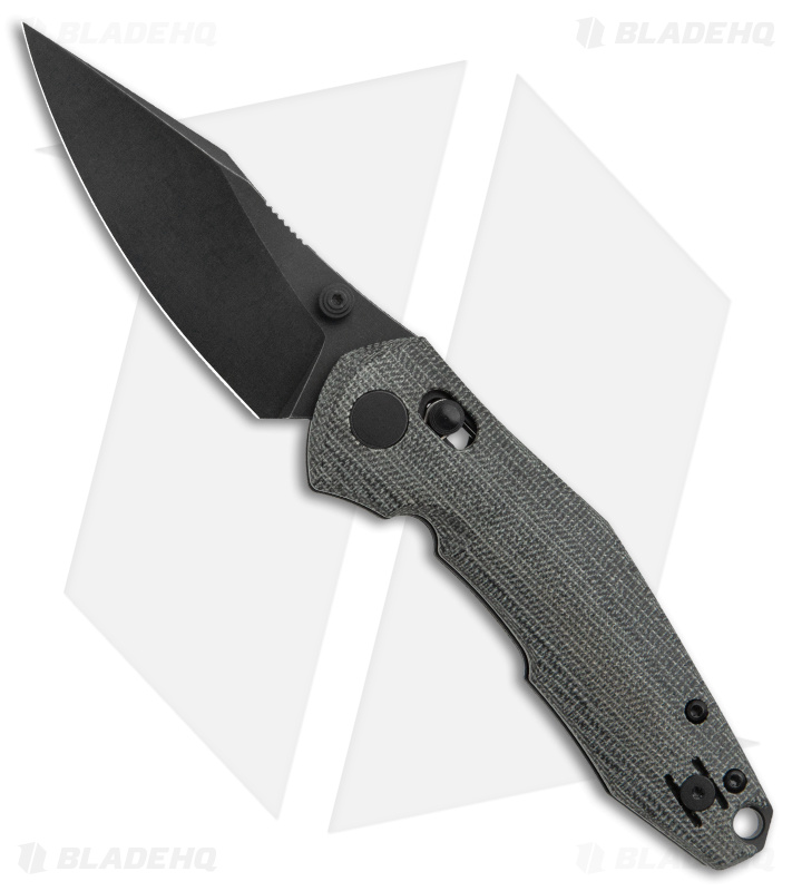 GiantMouse Vox/Anso ACE Nazca Black Micarta - Blade HQ