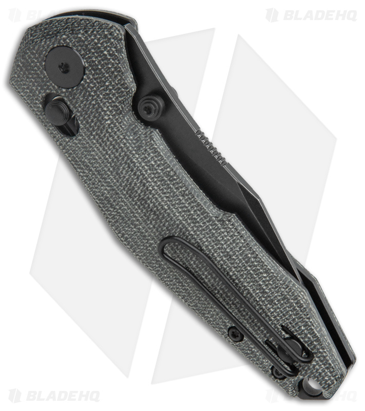 GiantMouse Vox/Anso ACE Nazca Exclusive Bar Lock Knife Black Micarta (3.2" PVD)