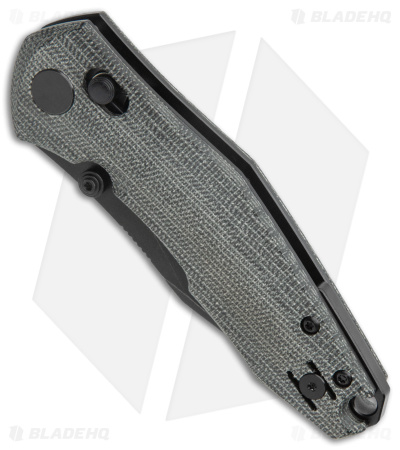 GiantMouse Vox/Anso ACE Nazca Exclusive Bar Lock Knife Black Micarta (3.2" PVD)