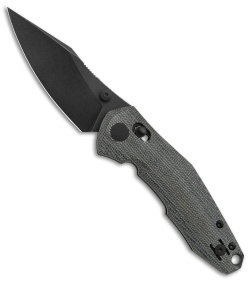 GiantMouse Vox/Anso ACE Nazca Exclusive Bar Lock Black Micarta (3.2" PVD)*DISC*