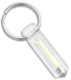 Glow Rhino Ember Polycarbonate Tritium Glow Fob (1.1" Clear)