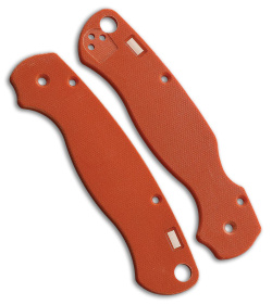 Glow Rhino Spyderco Para2 Scales With Tritium Inserts (Orange)