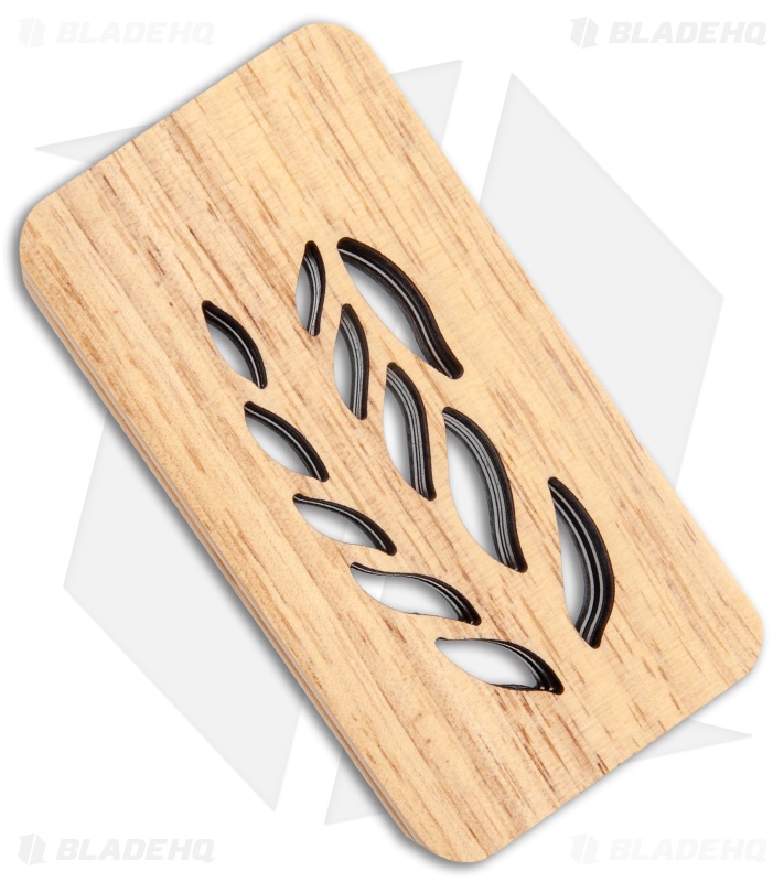 Grainger Mckoy's Hand-Cut Knife Automatic Titanium (3.5" Bead Blast)