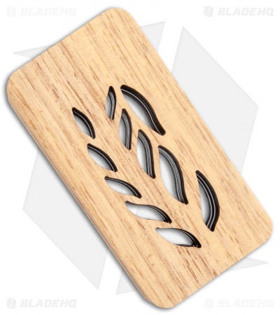 Grainger Mckoy's Hand-Cut Knife Automatic Titanium (3.5" Bead Blast)