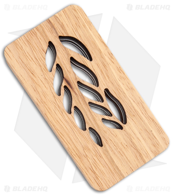Grainger Mckoy's Hand-Cut Knife Automatic Titanium (3.5" Bead Blast)