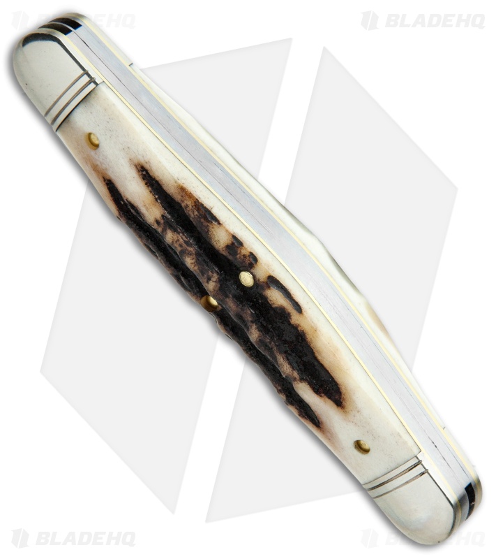 GEC Northfield Dixie - Stockman Pocket Knife | Sambar Stag | Blade HQ