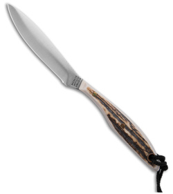 Grohmann Trout & Bird Fixed Blade Knife Stag (4" Satin) 