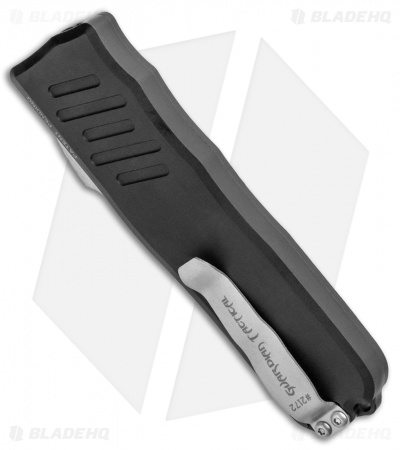 Guardian Tactical RECON-035 D/A  Dagger OTF Auto Knife Black Al (3.3" TT Serr) 