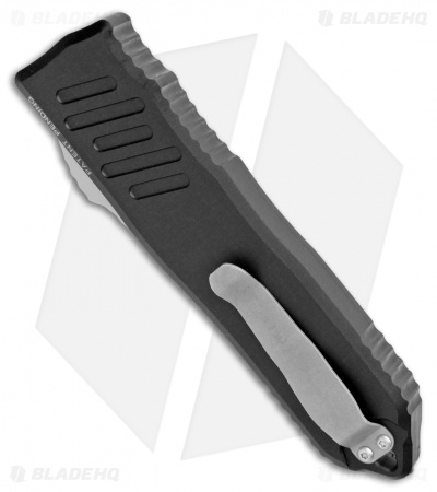 Guardian Tactical RECON-040 OTF Auto Knife Drop Point (3.75"  Stonewash Serr)