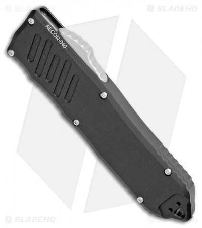 Guardian Tactical Recon 040 OTF Auto Knife Drop Point (3.75" Two-Tone Serrated)