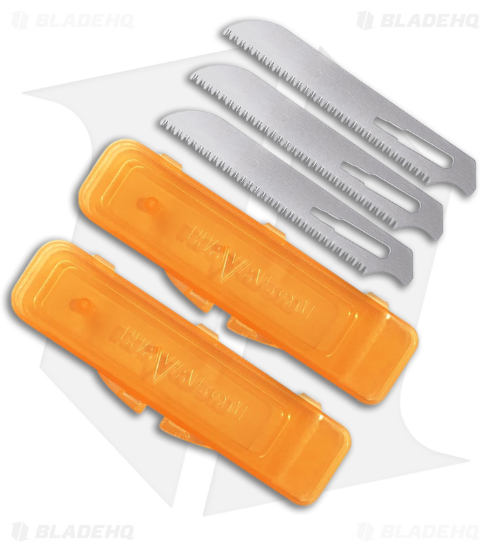 Havalon Piranta Saw Blade 3 Pack w/  2 Blade Holders