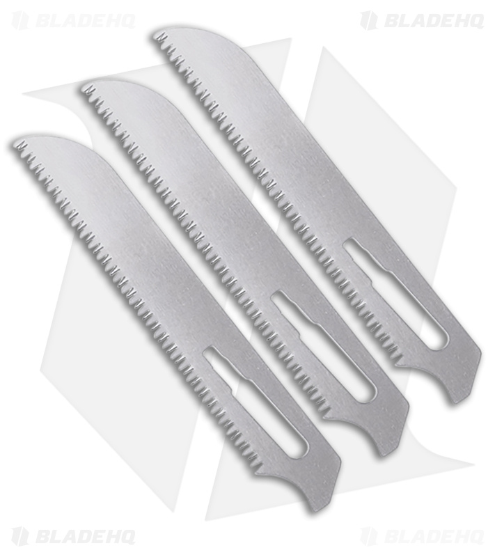 Havalon Piranta Saw Blade 3 Pack w/  2 Blade Holders