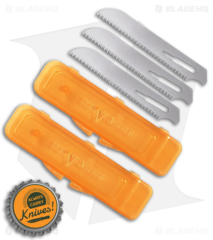 Havalon Piranta Saw Blade 3 Pack w/  2 Blade Holders