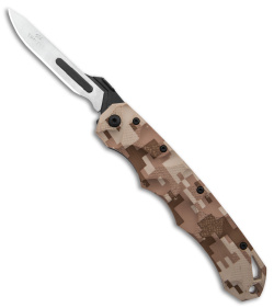 Havalon Piranta Stag Quik-Change Hunting & Skinning Knife Camo (2.75" Plain)