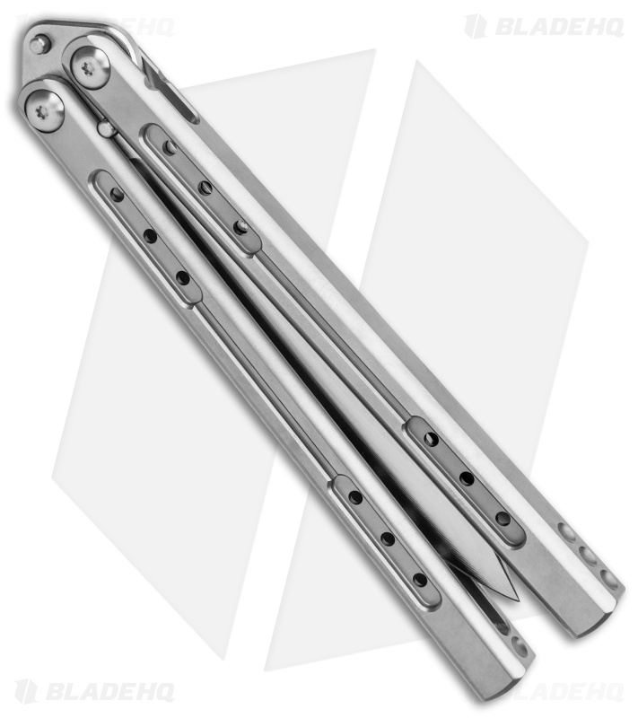 Heibel Knives Sapient Balisong Knife Bead Blast (4.25" Satin) #65