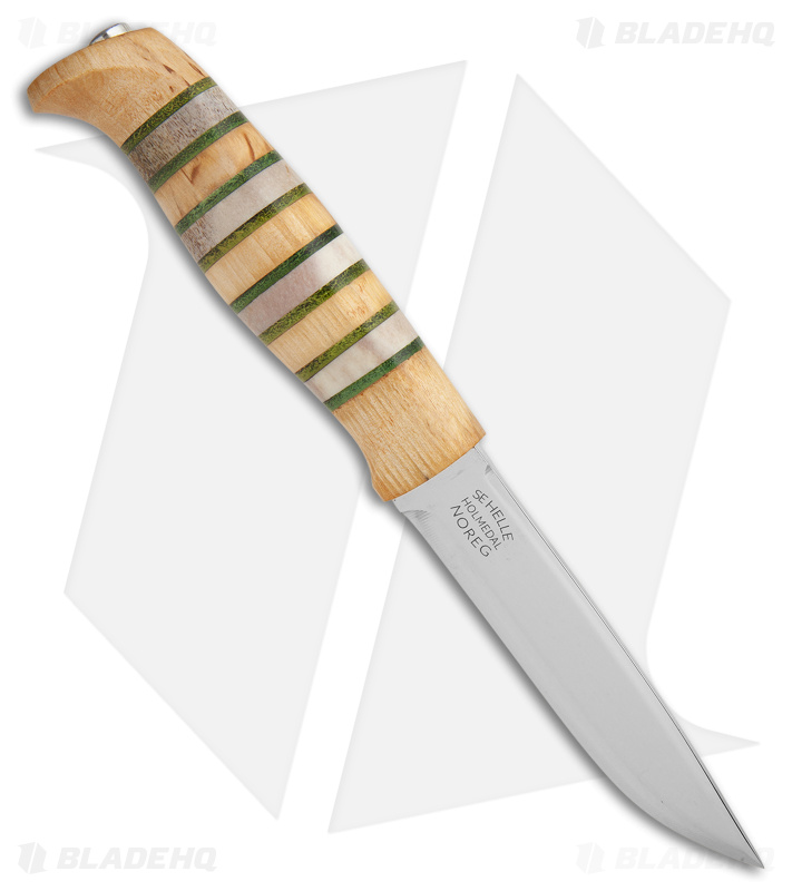 Helle Knives SE Limited Edition Curly Birch - Blade HQ