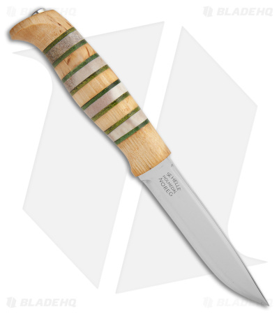 Helle Knives SE Limited Edition Fixed Blade Knife Curly Birch (4.375" Polished)