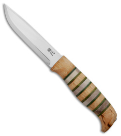 Helle Knives SE Limited Edition Fixed Blade Knife Curly Birch (4.375" Polished)