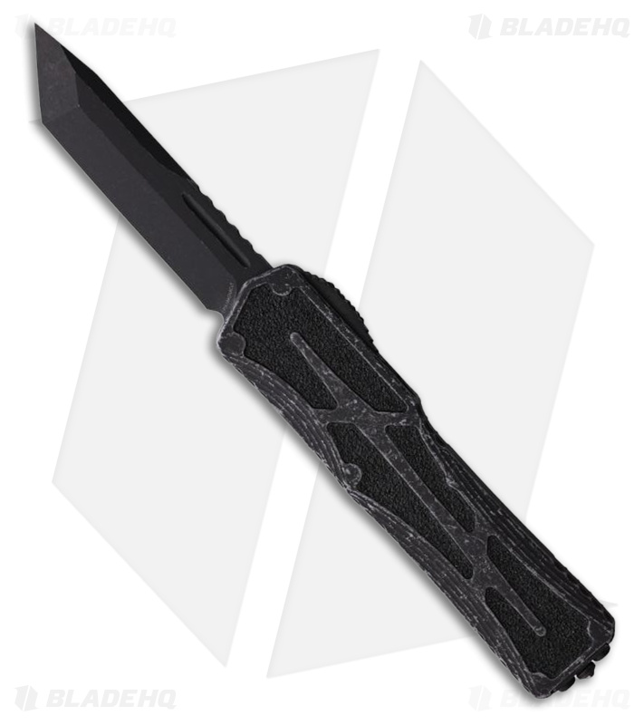 tantoroさま専用 Heretic Knives Colossus Auto Knife Gray (Black) - Blade HQ