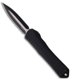 Heretic Knives Manticore S D/E OTF Auto Knife Black Frag Aluminum (2.6" Two-Tone)