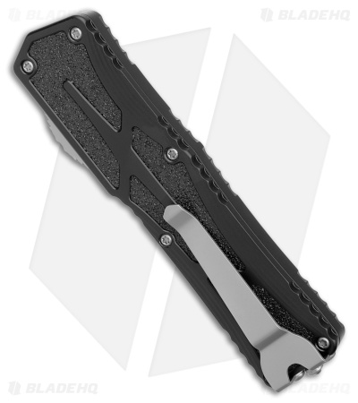 Heretic Knives Colossus OTF Automatic Knife Black (3.5" SW Serr)