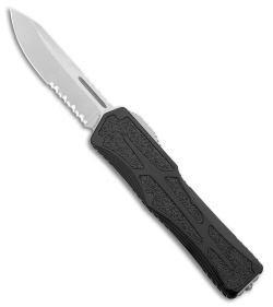 Heretic Knives Colossus OTF Automatic Knife Black (3.5" SW Serr)