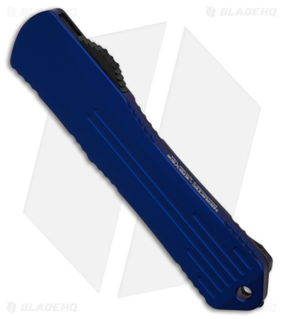 Heretic Knives Manticore S Double Edge OTF Blue Camo Carbon Fiber(2.6" Black)