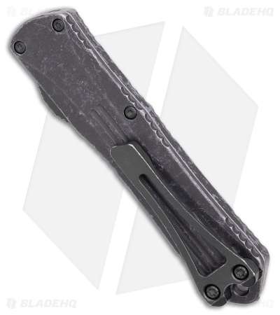 Heretic Knives Manticore-S Recurve OTF Breakthrough Gray (2.6" Two Tone)
