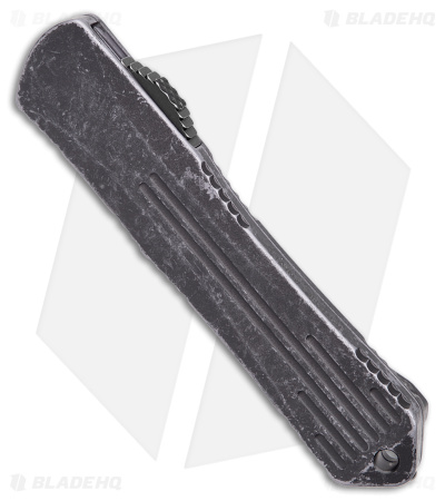 Heretic Knives Manticore-S Recurve OTF Breakthrough Gray (2.6" Two Tone)