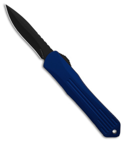 Heretic Knives Manticore S Recurve OTF Blue Camo Carbon Fiber (2.6" Black)