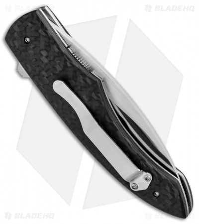 Hewitt Knives Hulk Liner Lock Knife Carbon Fiber (3.25" Satin CPM-3V)