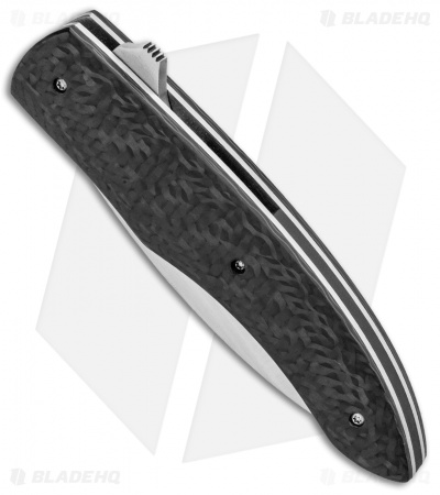 Hewitt Knives Hulk Liner Lock Knife Carbon Fiber (3.25" Satin CPM-3V)