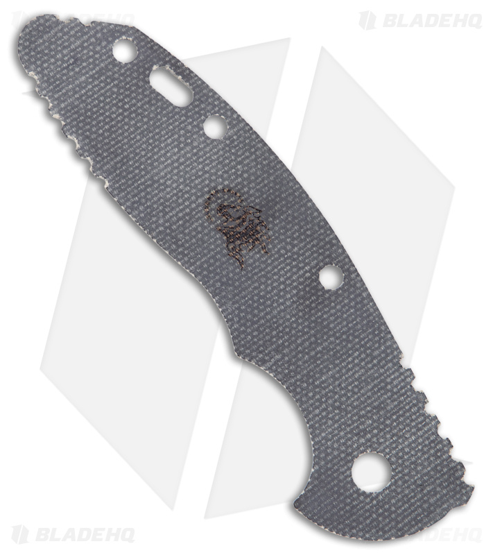 Hinderer Knives 3" XM-18 Black Smooth Micarta Replacement Scale