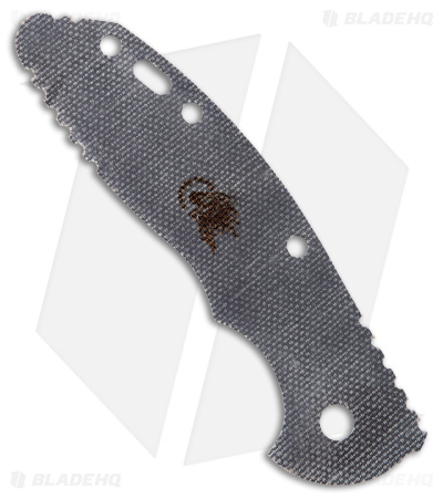 Hinderer Knives 3" XM-18 Black Textured Micarta Replacement Scale