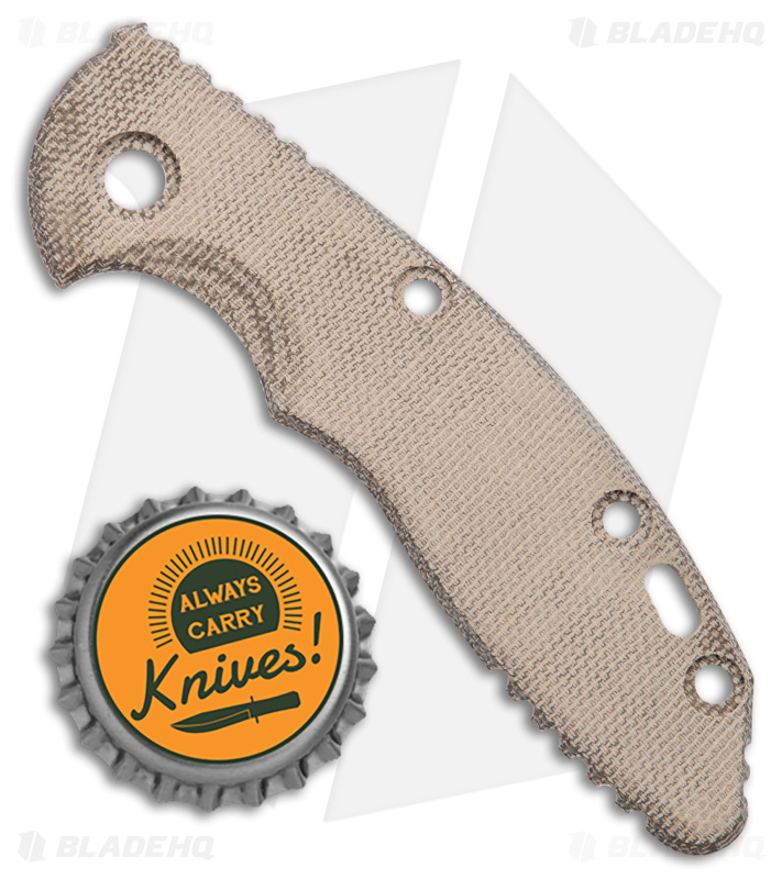 Hinderer Knives 3" XM-18 OD Green Smooth Micarta Replacement Scale