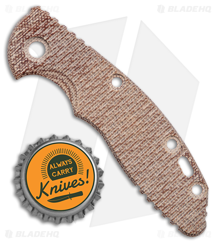 Hinderer Knives 3" XM-18 Natural Textured Micarta Replacement Scale