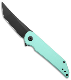 Jake Hoback Radford Frame Lock Knife Robbin Egg Blue G-10 (3.5" Black Stonewash)