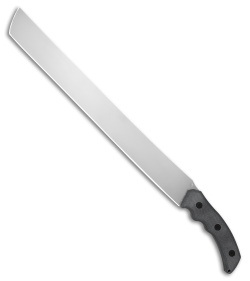 Hoback Knives The Way Machete Black Micarta (18" Stonewash) HOB034