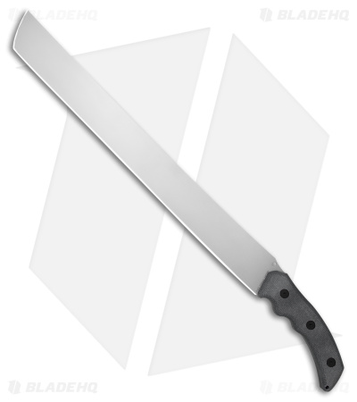 Hoback Knives The Way Machete Black Micarta (18" Stonewash) HOB034