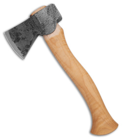 Hoffman Blacksmithing 12" Flamed Maple Axe - Black Finish