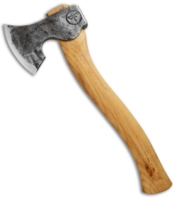 Hoffman Blacksmithing Woodsmans Finest 13.6" Craft Carver Axe w/ Hickory Handle