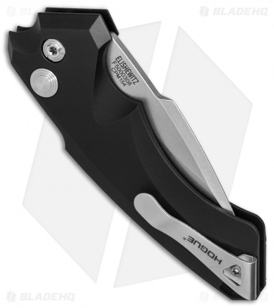 Hogue Knives EX-A05 Spear Point Automatic Knife Black (3.5" Stonewash) 34530