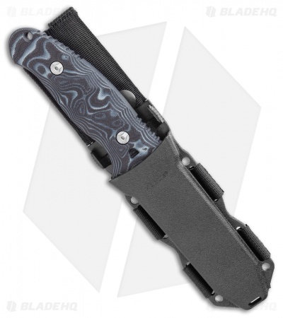 Hogue EX-F02 Clip Point Fixed Blade Black/Gray G10 (4.5" Stonewash) 35279