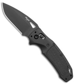 Hogue SIG K320 AXG Manual Folding Knife Black Aluminum/G-10 (3.5" Black)