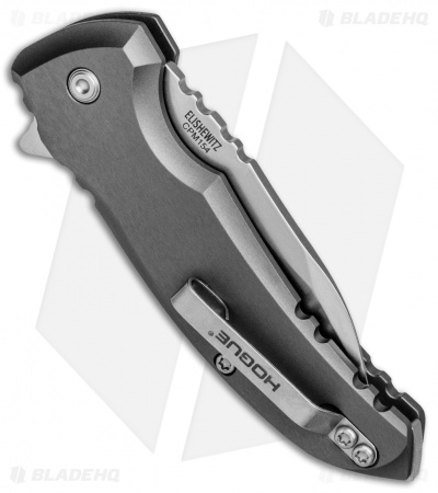 Hogue X1 Microflip Wharncliffe Flipper Knife Matte Gray (2.6" SW) 24162